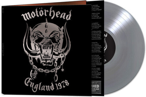 Motörhead - England 1978 - Silver Vinyl Record