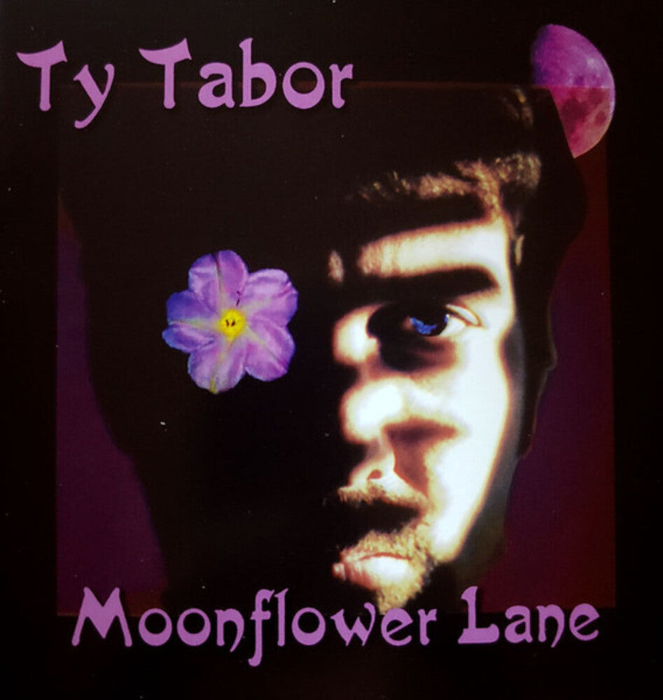 the album cover for Ty Tabor - Moonflower Lane (Uk)