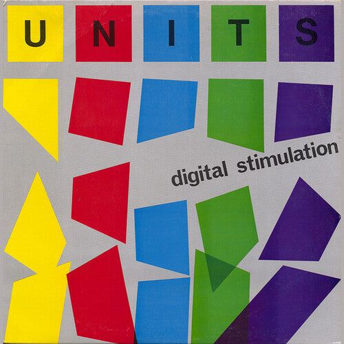 The Units - Digital Stimulation - 'Blue Pulse' Colored Vinyl Vinyl Record