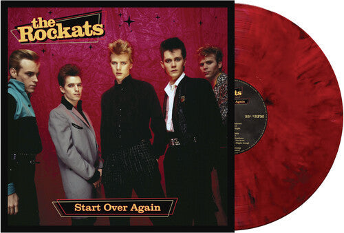 Rockats - Start Over Again - Red Marble Vinyl Record