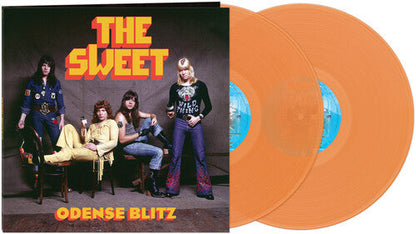 Sweet - Odense Blitz - Orange Vinyl Record