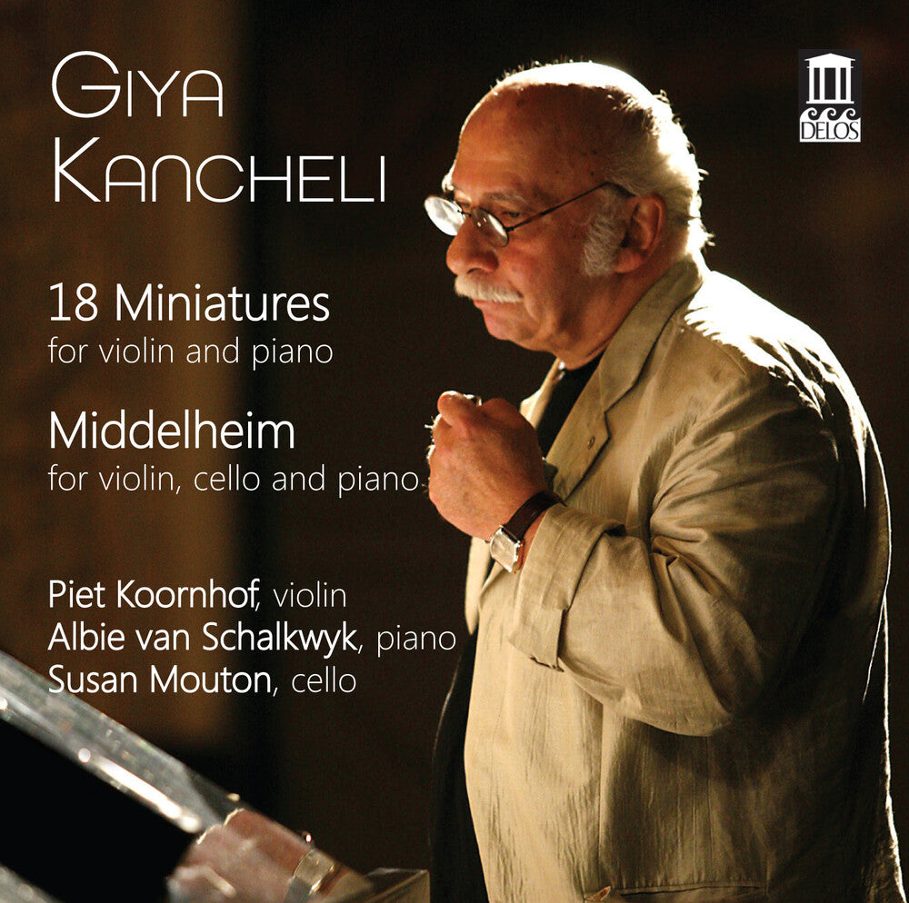 the album cover for Kancheli / Koornhof / Mouton - Miniatures / Middelheim