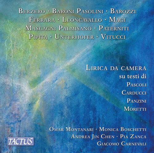 Barozzi / Boschetti / Chen - Lirica Da Camera Su Testi Di Pascoli Carducci Ti - Music CD