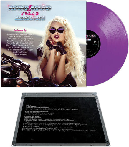 Various Artists - Round & Round - Tribute To Aerosmith [Purple] Vinyl Record