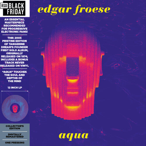 Edgar Froese - Aqua [Blue Smoke] Vinyl Record
