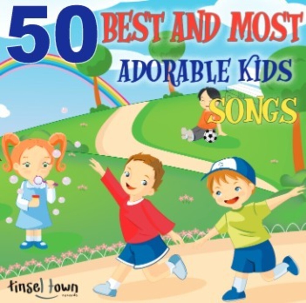 50 Best & Most Adorable Kids Songs (2pk) Music CD