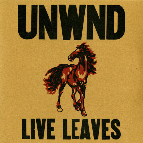 Unwound - Live Leaves - Autumn Red Vinyl Record