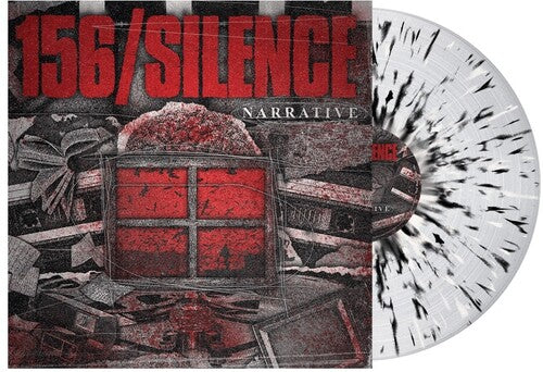 156/Silence - Narrative [Clear with Black & Bone Splatter] Vinyl Record