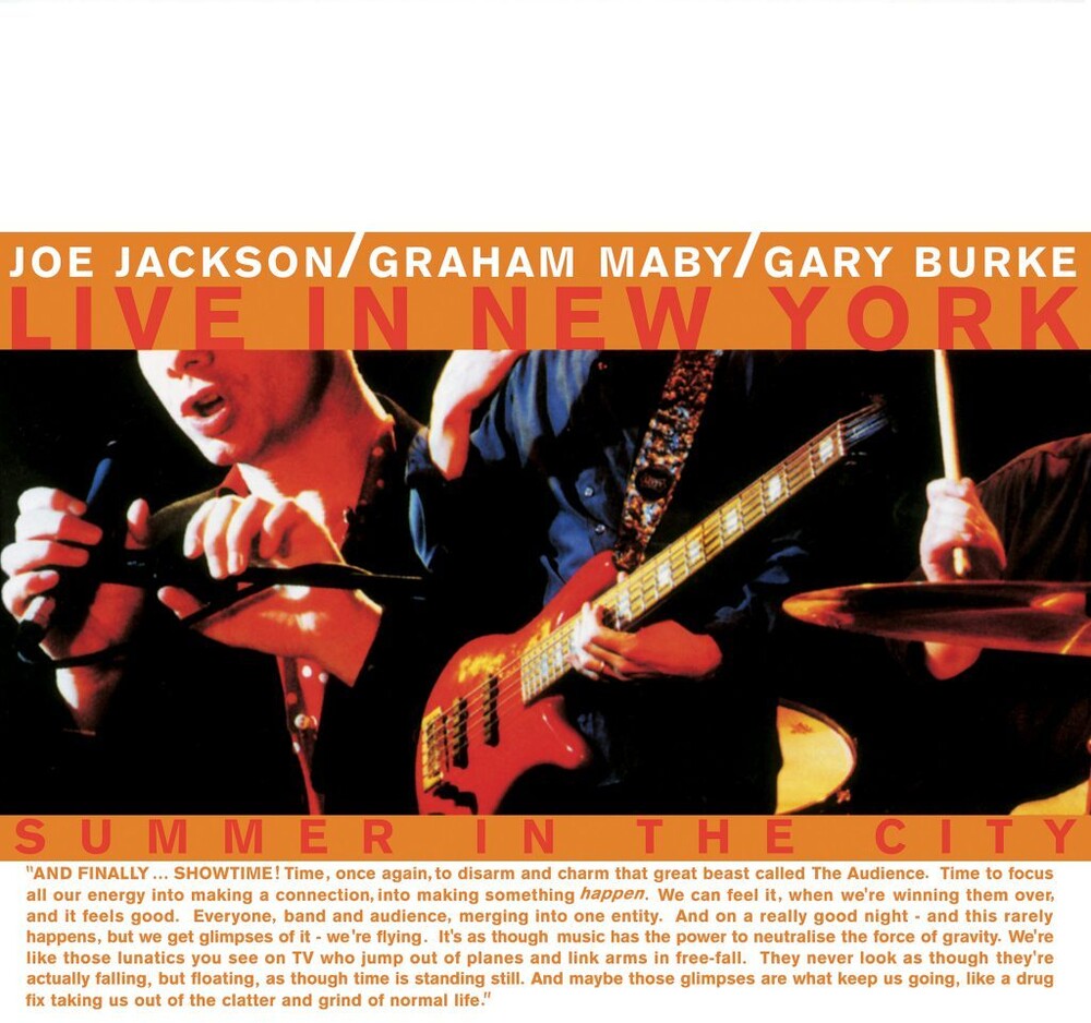 Summer In The City: Live In New York Music CD