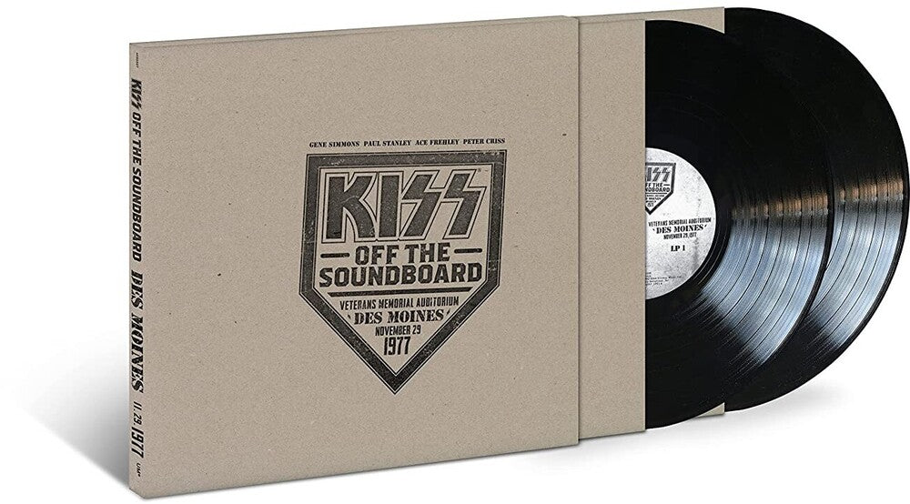 KISS - KISS Off The Soundboard: Live In Des Moines [2 LP] Vinyl Record