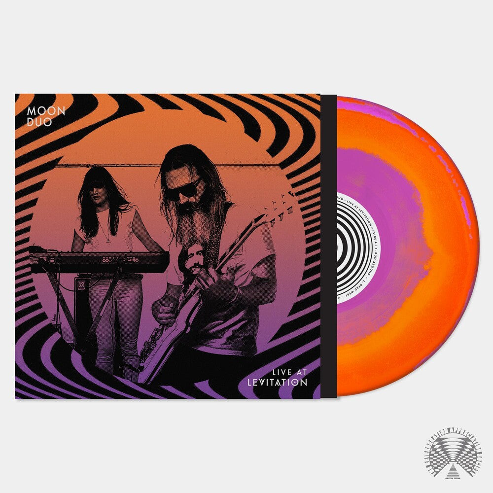 Moon Duo - Live At Levitation [Orange & Purple Swirl LP] Vinyl Record