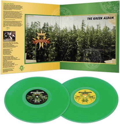 Kottonmouth Kings - Green Album - Green Vinyl Record