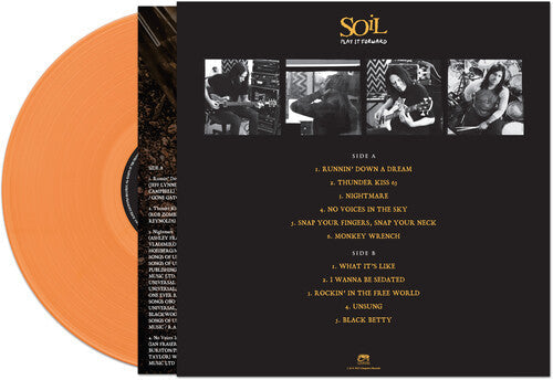 Soil - Play It Forward - Orange Vinyl Record