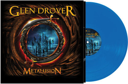 Glen Dover - Metalusion - Blue Vinyl Record