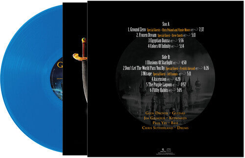 Glen Dover - Metalusion - Blue Vinyl Record