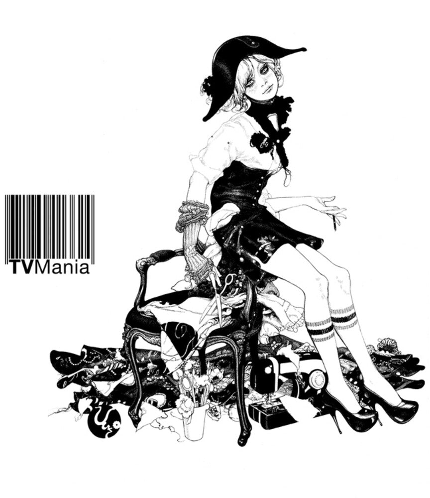 the album cover for TV Mania - Bored With Prozac And The Internet
