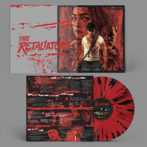 The Retaliators (Original Soundtrack) [Red & Black Splatter] Vinyl Record