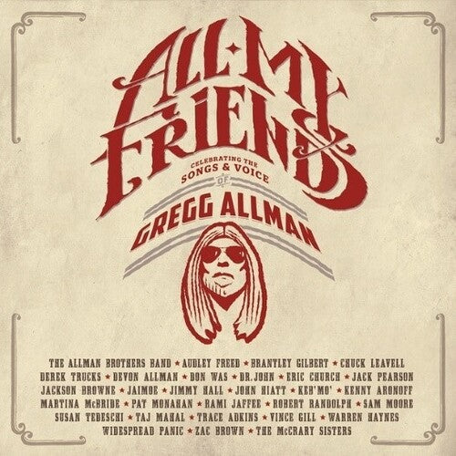 Various Artists - All My Friends: Celebrating The Songs & Voice Of Gregg Allman Vinyl Record