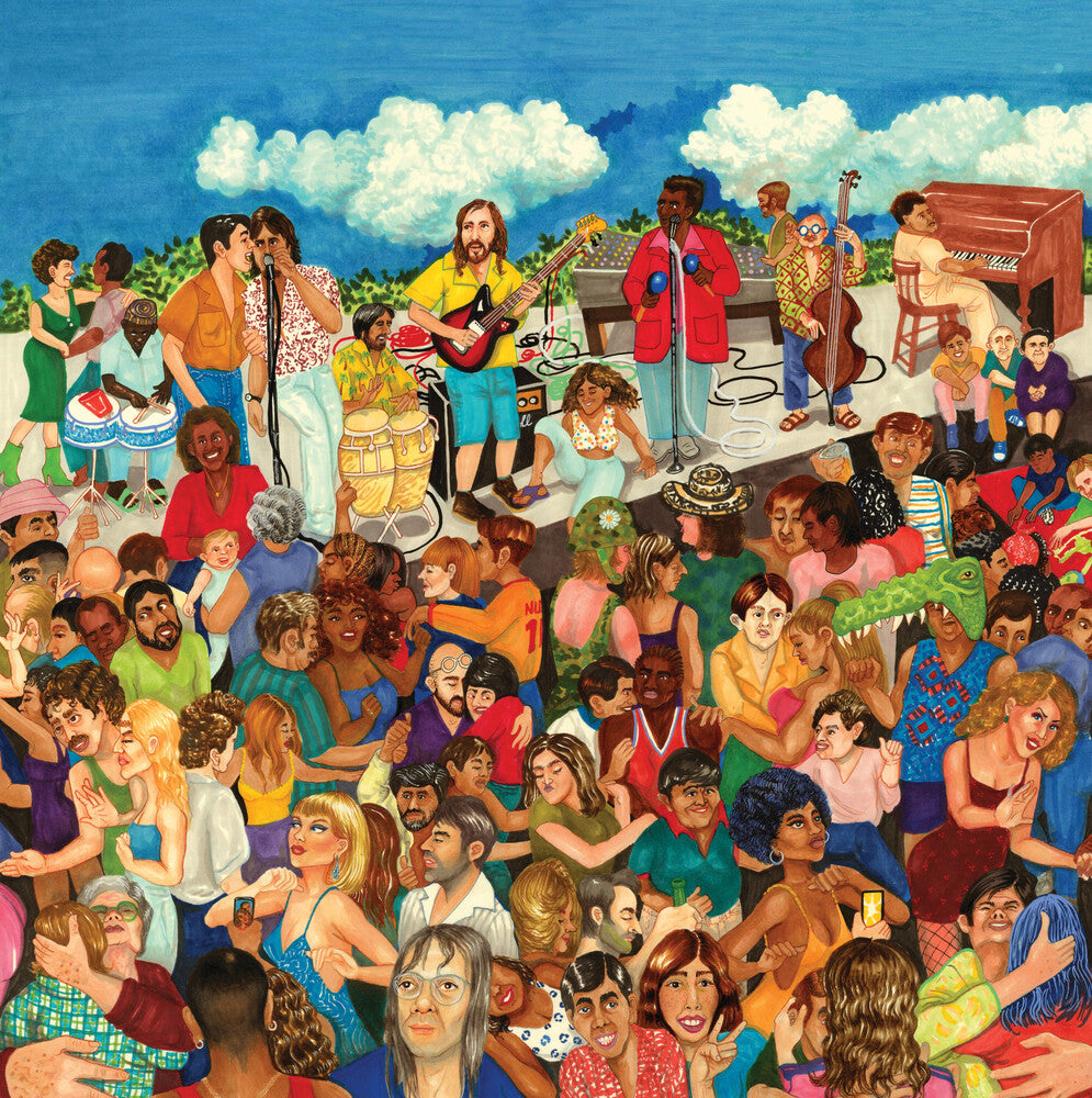 the album cover for Meridian Brothers & El Grupo Renacimiento - Meridian Brothers & El Grupo Renacimiento