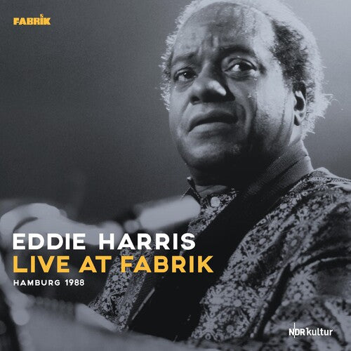 Eddie Harris - Live At Fabrik Hamburg 1988 Vinyl Record