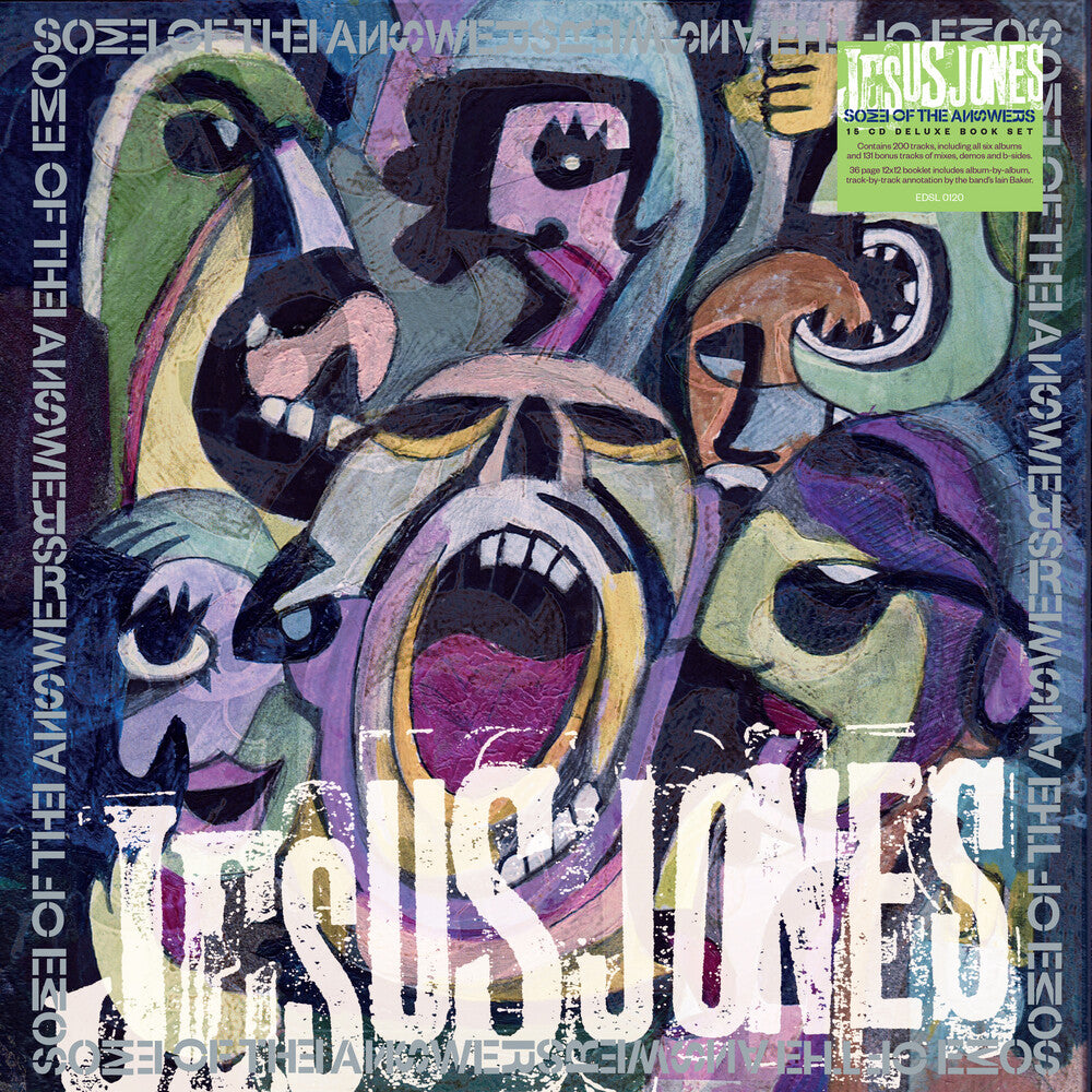 the album cover for Jesus Jones - Some Of The Answers (Box) (Uk)