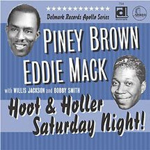 the album cover for Piney Brown - Hoot and Holler Saturday Night!