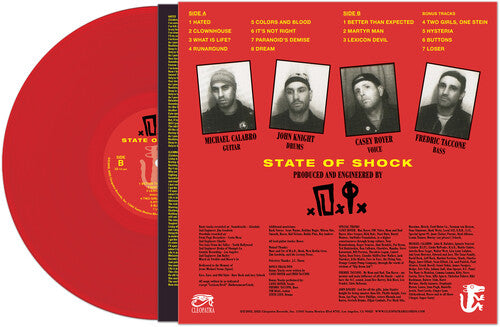 D.I. - State Of Shock - Red Vinyl Record