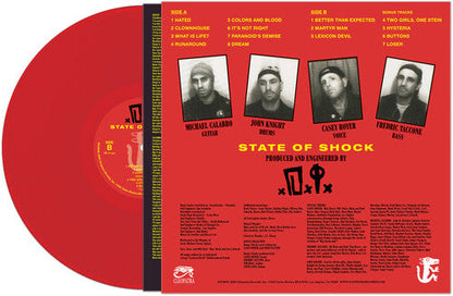 D.I. - State Of Shock - Red Vinyl Record