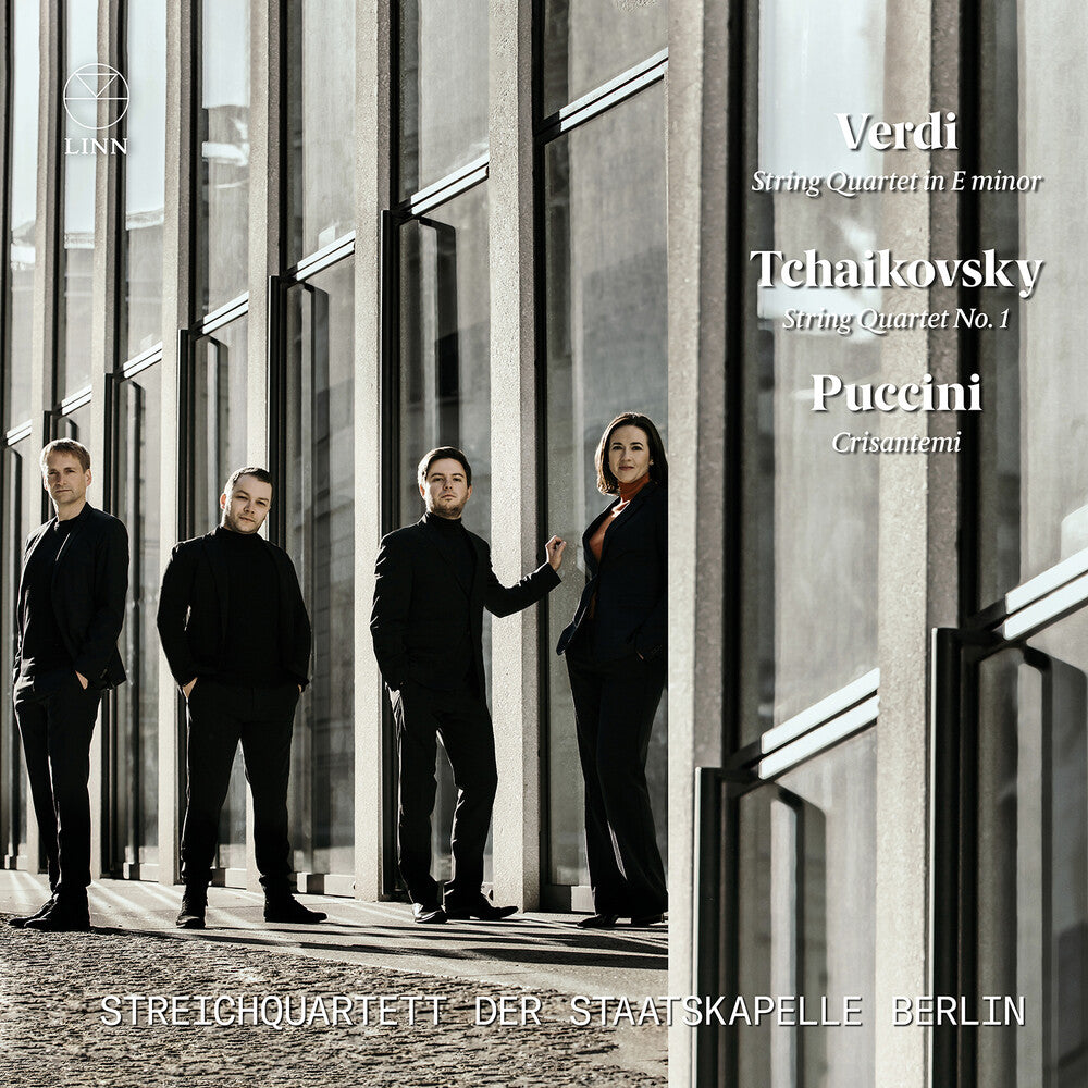 the album cover for Puccini / Streichquartett Der Staatskapelle Berlin - String Quartet In E Minor