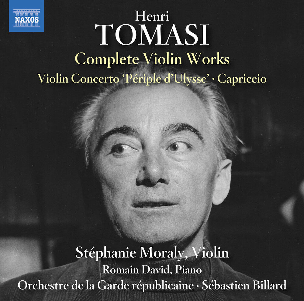 the album cover for Tomasi / Moraly / Billard - Complete Violin Works