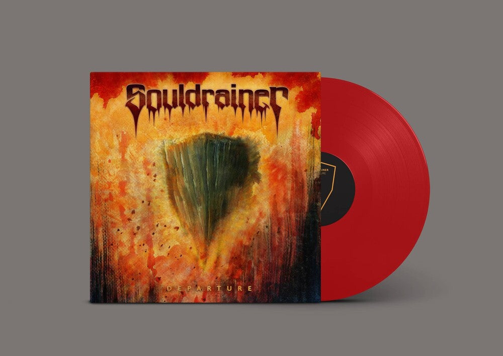 Souldrainer - Departure - Red [Colored Vinyl] (Red) Vinyl Record