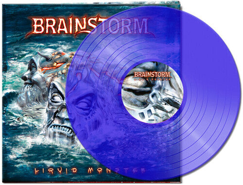 Brainstorm - Liquid Monster - Clear Blue Vinyl Record
