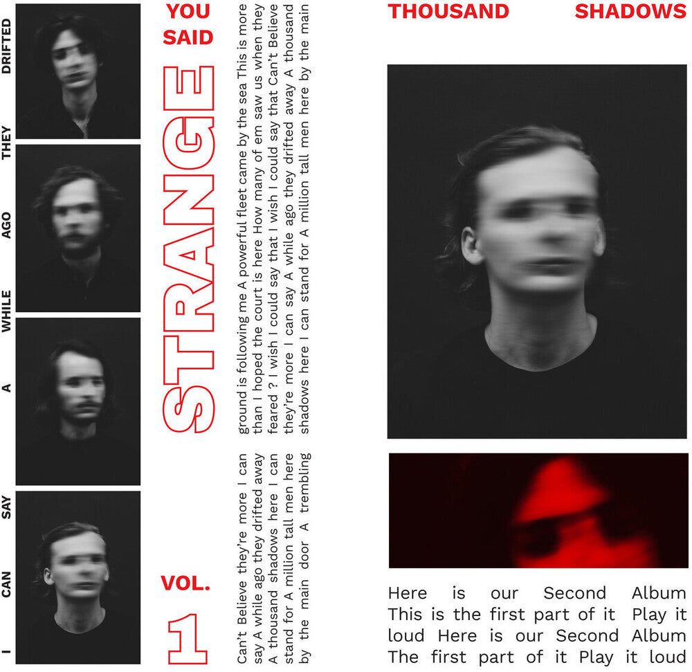 Thousand Shadows Vol. 1 - Red [Colored Vinyl] (Gate) (Red) Vinyl Record