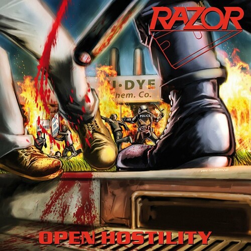 Razor - Open Hostility Vinyl Record