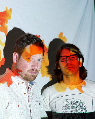 The Stone Foxes - On The Other Side - Yellow Orange Swirl Vinyl Record