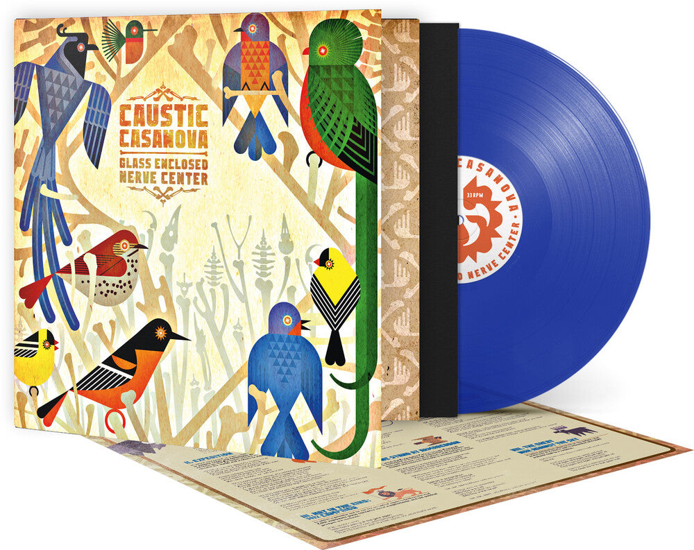 Glass Enclosed Nerve Center - Transparent Blue [LP] Vinyl Record