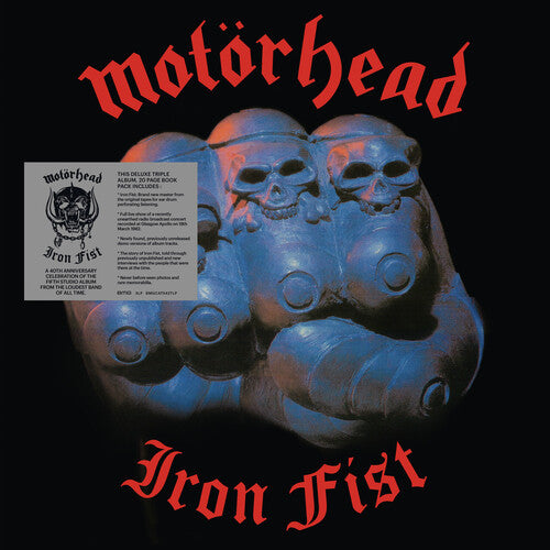 Motörhead - Iron Fist (40th Anniversary Edition) Vinyl Record