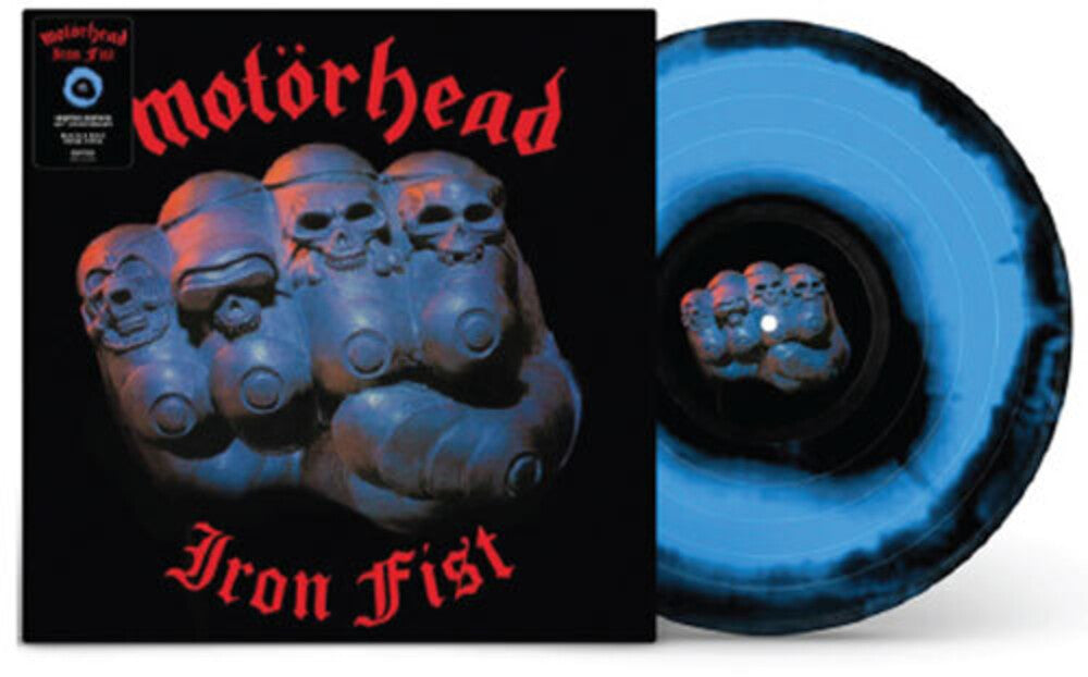 Motörhead - Iron Fist: 40th Anniversary Edition [Limited Edition Black & Blue Swirl LP] Vinyl Record