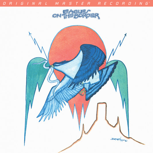 the album cover for Eagles - On The Border