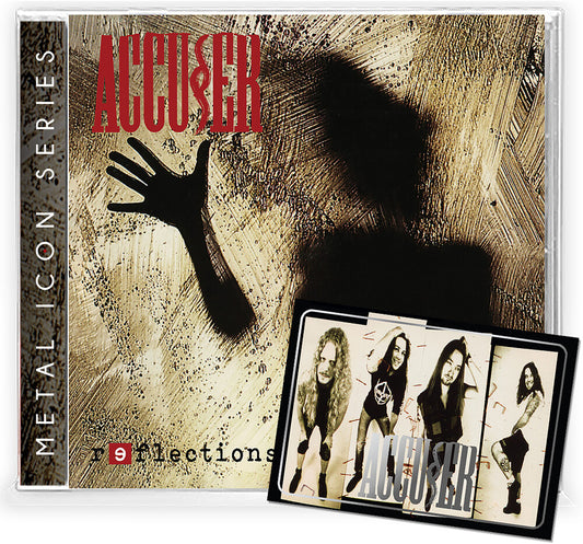the album cover for Accuser - Reflections