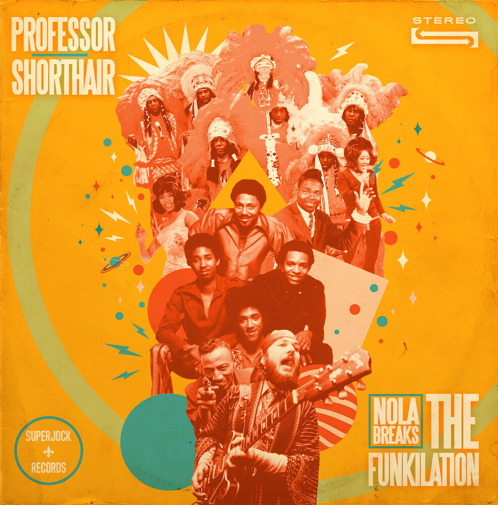 Professor Shorthair - Nola Breaks: The Funkilation [LP] Vinyl Record