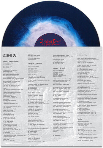 Christian Death - The Path Of Sorrows - Blue Haze Vinyl Record