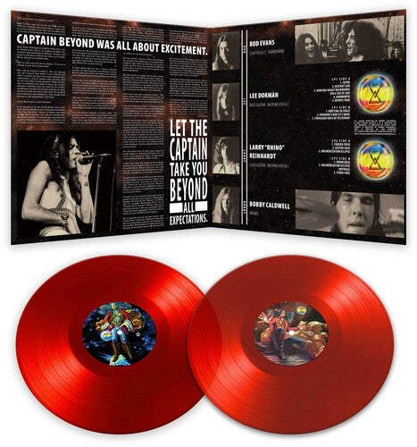 Captain Beyond - Live In Texas - October 6, 1973 - Red Vinyl Record