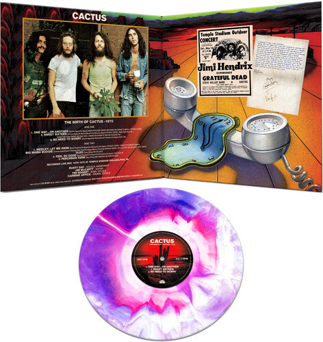 Cactus - The Birth Of Cactus - 1970 [Purple Haze] Vinyl Record