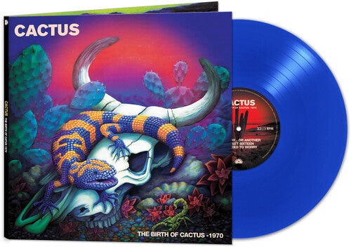 Cactus - The Birth Of Cactus - 1970 [Blue] Vinyl Record