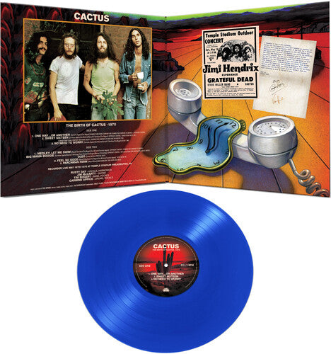 Cactus - The Birth Of Cactus - 1970 [Blue] Vinyl Record