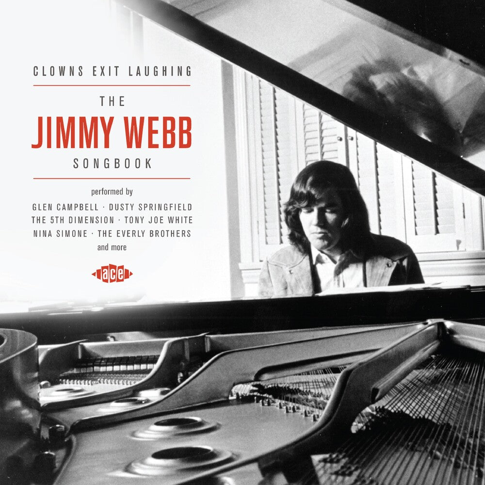 the album cover for Clowns Exit Laughing: Jimmy Webb Songbook / Var - Clowns Exit Laughing: Jimmy Webb Songbook / Var