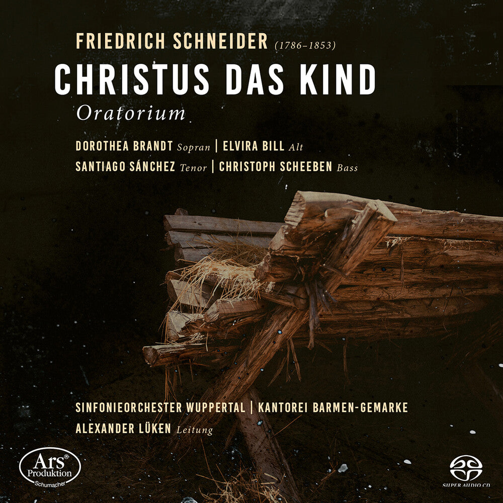the album cover for Schneider / Brandt / Sinfonieorchester Wuppertal - Christus Das Kind (Hybr)