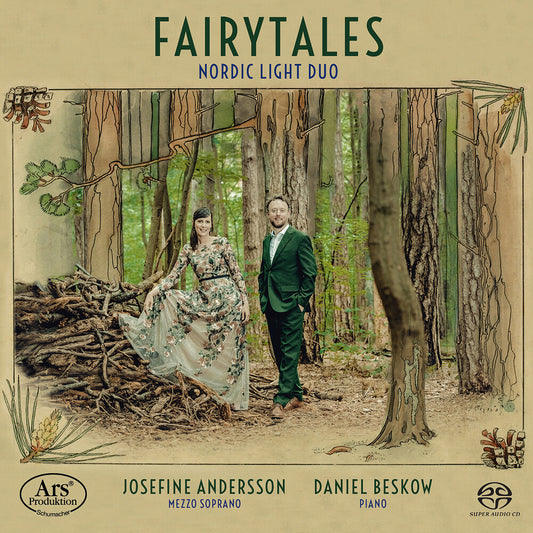 the album cover for Alfven / Nordic Light Duo / Beskow - Fairytales Sagolikt (Hybr)