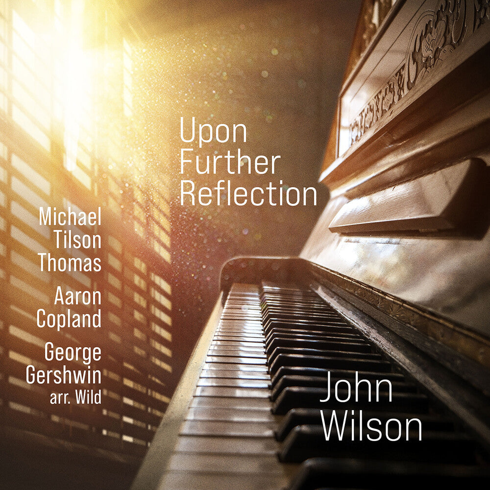 the album cover for Copland / Wilson - Upon Further Reflection